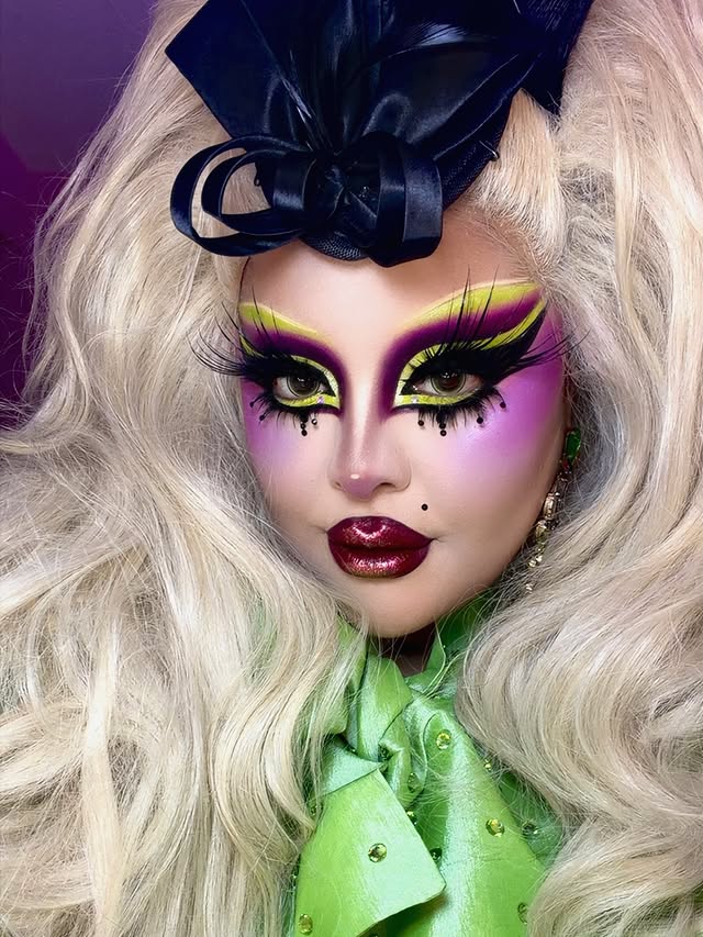 Instagram post by @cremefatale for PinkyParadise. Caption reads: [...] whateva!!!!! 🌝🌝🌝 @wigsbytips Wigs....
