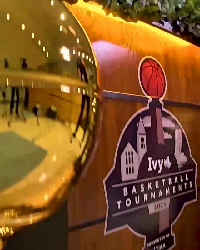 Instagram post by @ivyleague for TIAA. Caption reads: [...] #IvyMadness women’s semifinals. 🌿🏀 @TIAA.