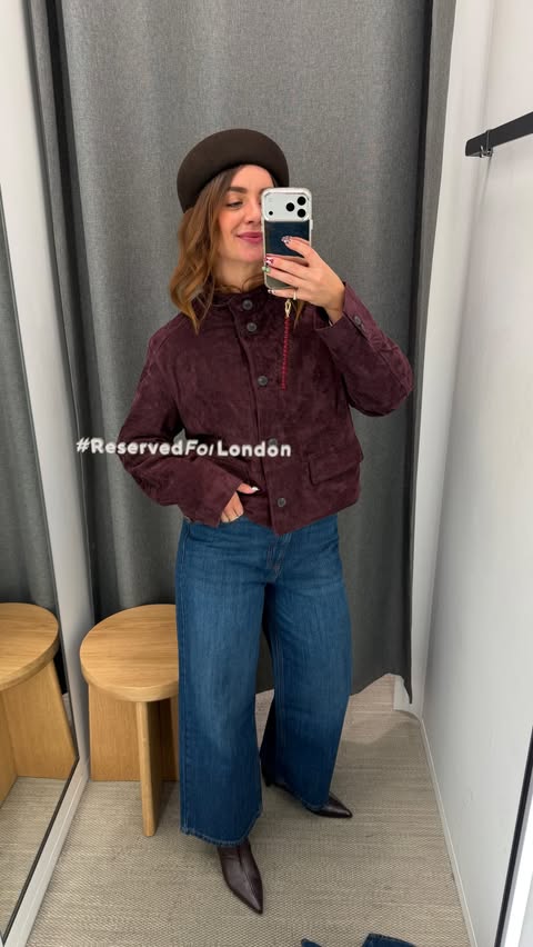 Instagram post by @kerryawalker_ for Reserved. Caption reads: AD Introducing you to @reserved London Fashion....