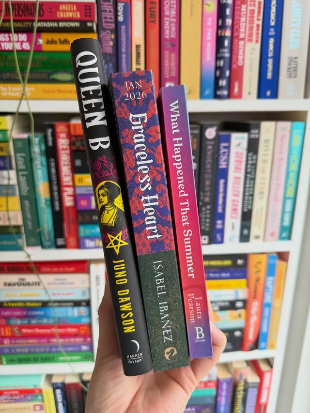 Instagram post by @tillylovesbooks for HarperCollinsUK. Caption reads: Happy Friday lovelies - we made it though another....