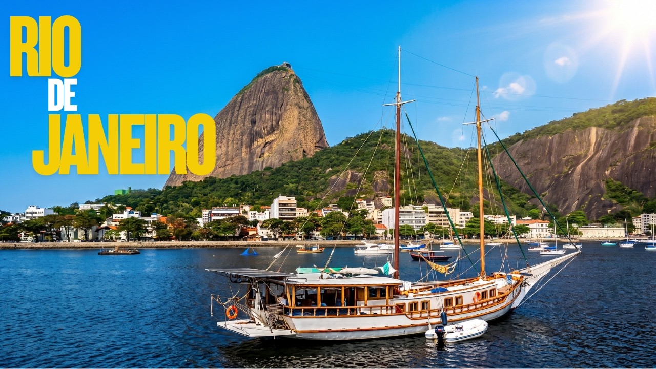 YouTube post by @SailingYaba for AvantLink. Caption reads: Sailing to Rio: Exploring Brazil’s Most Famous....