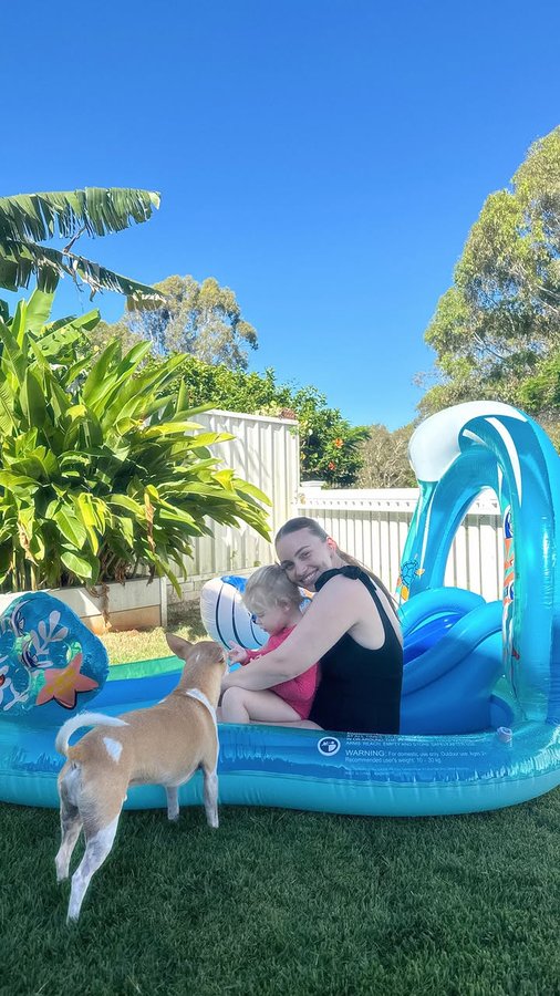 Instagram post by @erinrummins for Funsicle. Caption reads: Starting to feel like summer ☀️👙🍉 BYO @funsicle....