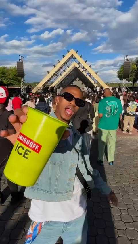 Instagram post by @baneleshez_ for Smirnoff. Caption reads: Smirnoff ice showed us that Africa is not a jungle....