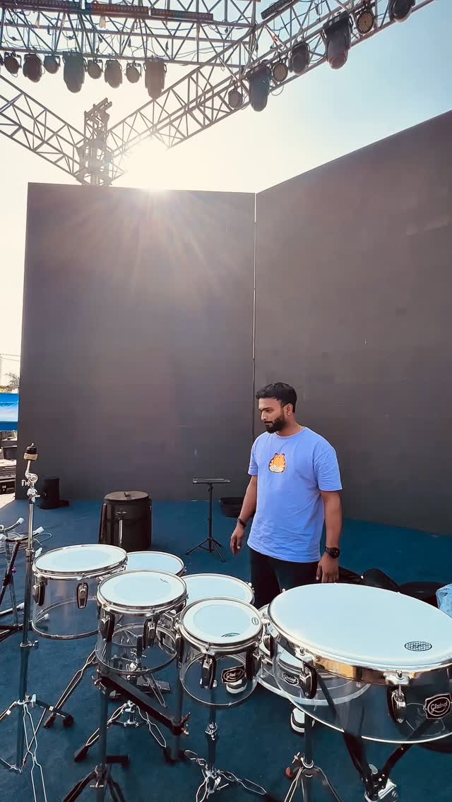 Instagram post by @bunny_percussionist for The Souled Store. Caption reads: 🕊️✨

📸 @yashh.__0 

#bunnypercussionist....