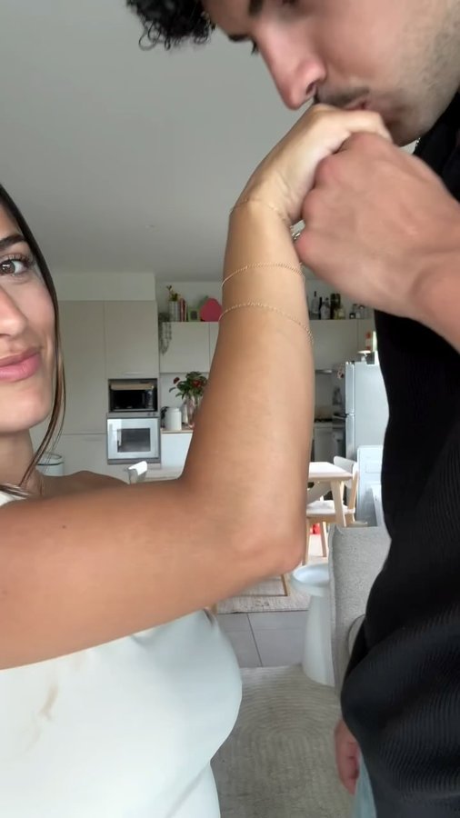 Instagram post by @claudiabonifazio for THOMAS SABO. Caption reads: It’s clear @austenbugeja and I have good taste.....