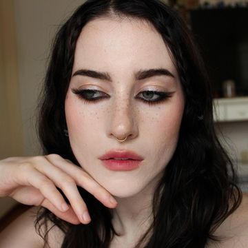 Instagram post by @oatmilkmakeup for Boldface Makeup. Caption reads: ad // i’ve partnered with @cloveandhallow to show....