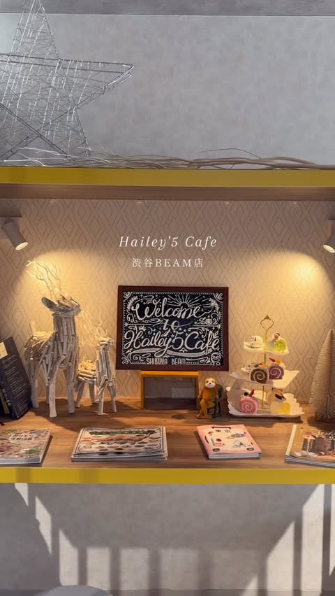 Instagram post by @__kastera__ for Hailey'5 Cafe. Caption reads: [...] ドリンクバーがすごく充実していて嬉しい🫖 また行きたい🫶🏻✨ PR....