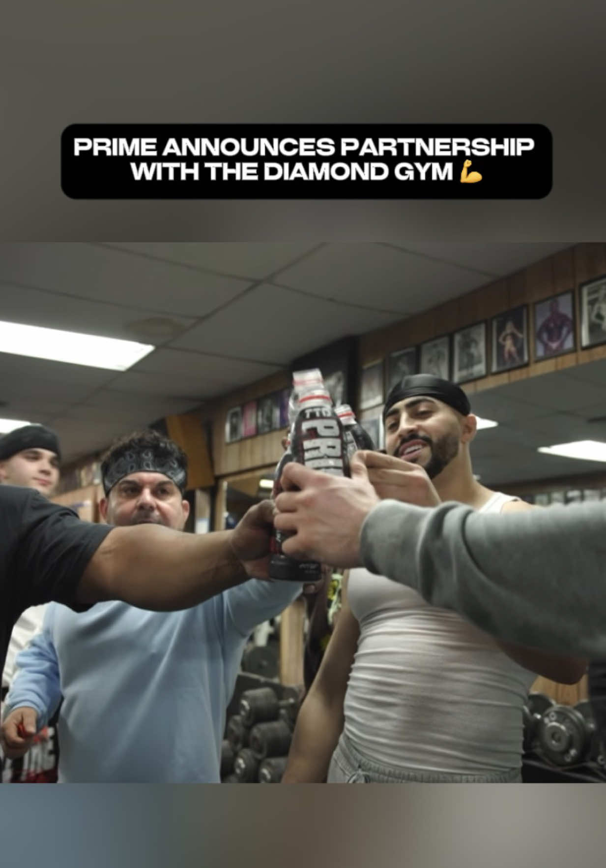 TikTok post by @primenewsclips for DrinkPrime. Caption reads: [...] Paul @PRIME ) #loganpaul #drinkprime #vlog....
