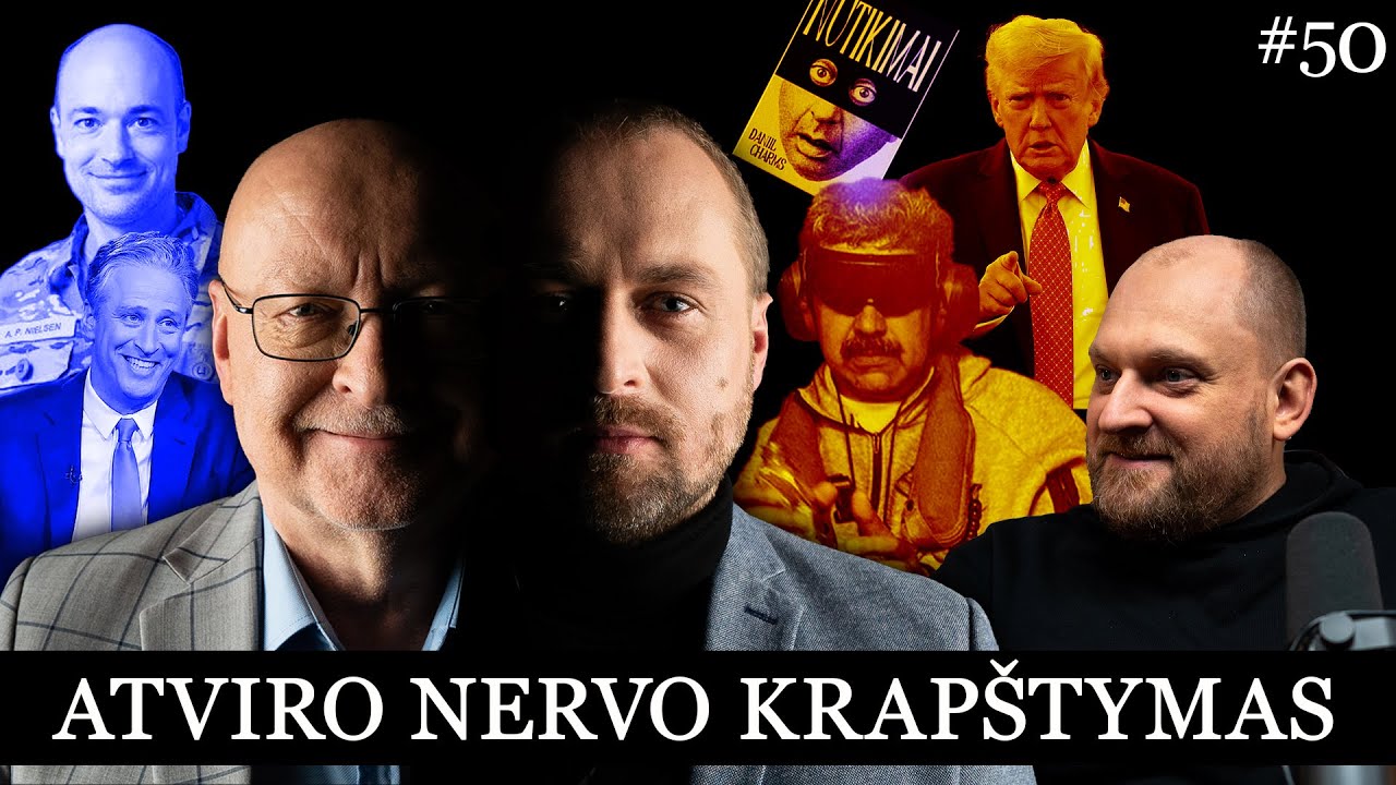 YouTube post by @Redakcija_LT for Www.autoteile-markt.de. Caption reads: JAV karinė operacija Venesueloje užklupo pasaulio....