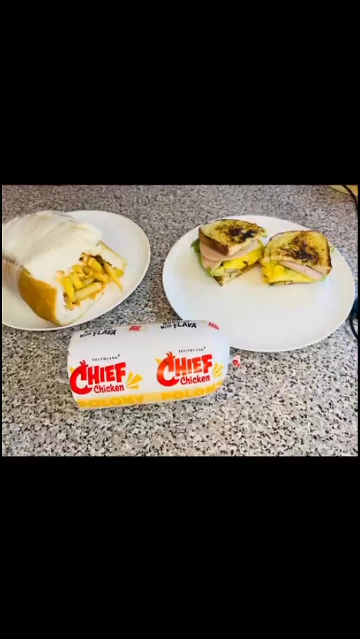 Instagram post by @xolile_ves for Brand Advisor. Caption reads: #choosechiefchicken #gifted @brandadvisor.co.za.