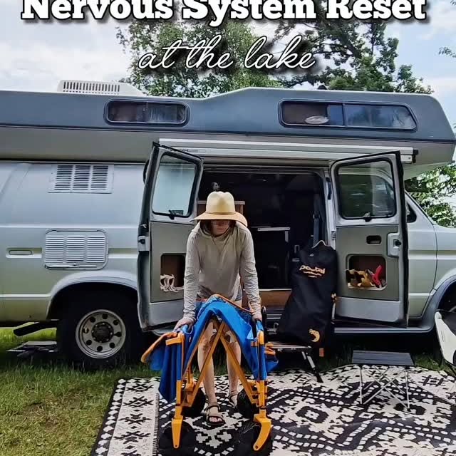 Instagram post by @slowroamer for Portal Outdoors. Caption reads: [...] Chaser Combo (wagon + SUP) from....