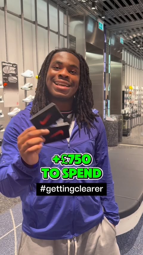 Instagram post by @s1mon_g for Nike. Caption reads: We’re all #gettingclearer thanks to @nikefootball....