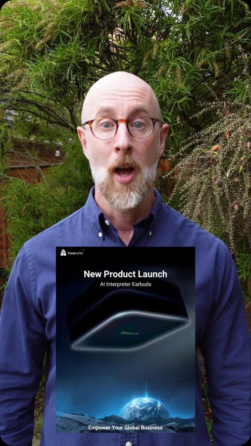 Instagram post by @thegrammargoat for Timekettle. Caption reads: 🎁 GIVEAWAY! 
Can you guess the functions of....