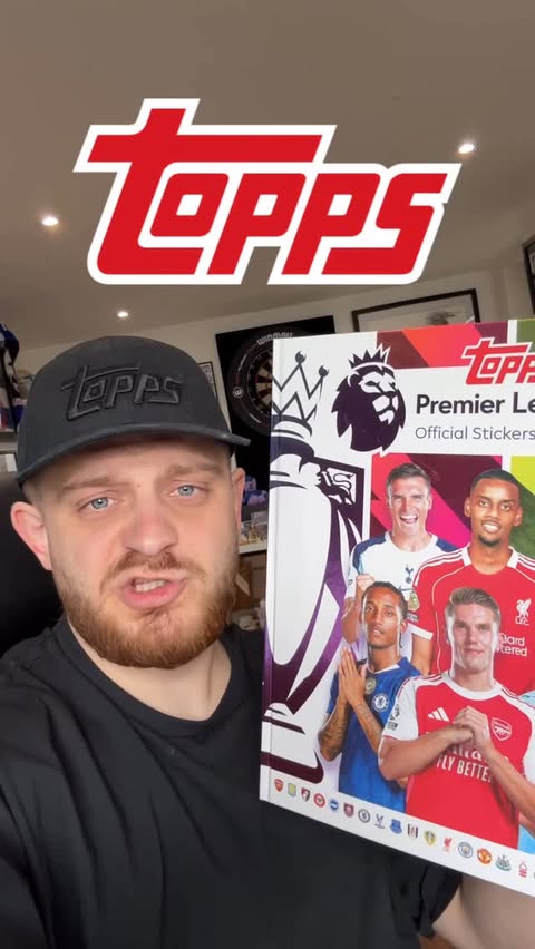 Instagram post by @fancollectlondon for Topps. Caption reads: Become the ULTIMATE Collector with @toppsfc 🏆🥳....