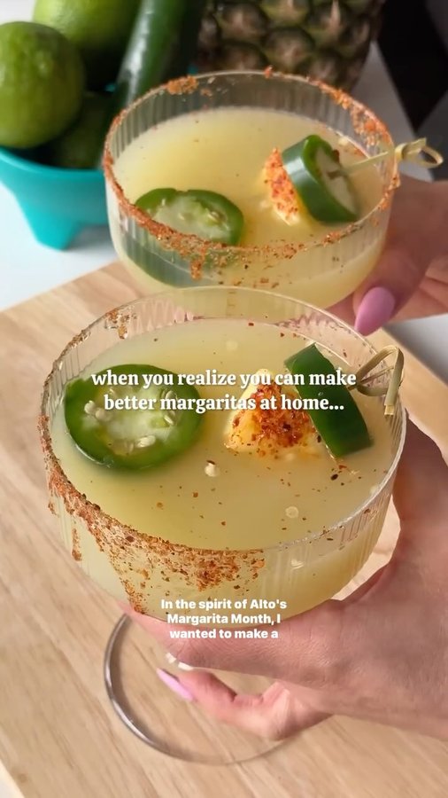 Instagram post by @rachellately for Olmeca Altos Tequila. Caption reads: #ad Growing up is realizing margaritas taste even....