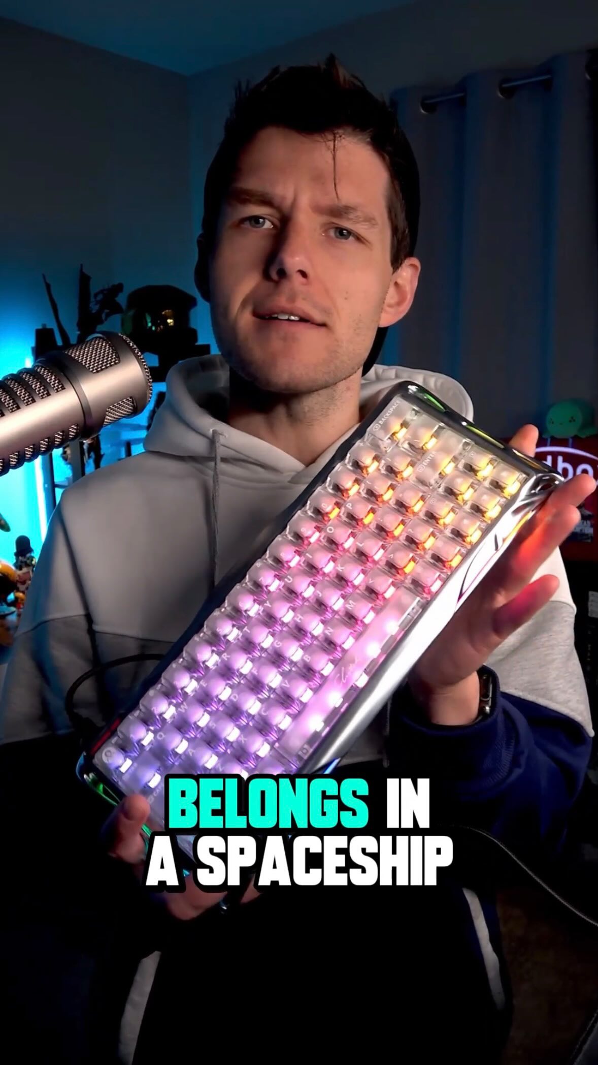 Instagram post by @jampacksam for GravaStar. Caption reads: [...] is straight out of a sci-fi movie.....