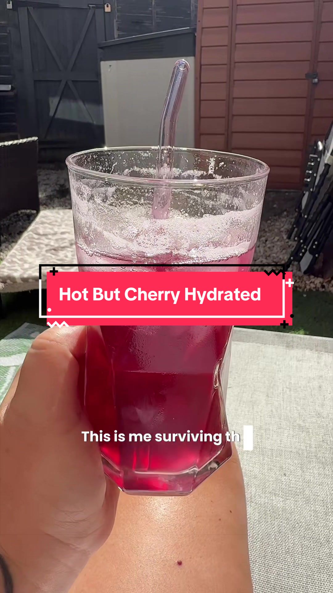 TikTok post by @laws_unfiltered for Humantra. Caption reads: [...] heatwave = electrolyte season ☀️🥵....