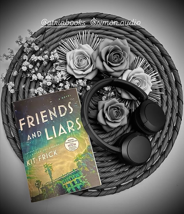 Instagram post by @bookgirlbrown_reviews for Atria Books. Caption reads: ARC✶REVIEW
#ad much love for my advance copy....