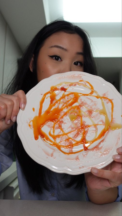 Instagram post by @justpearlm for Cascade. Caption reads: #ad Nothing is harder than changing my mother’s....