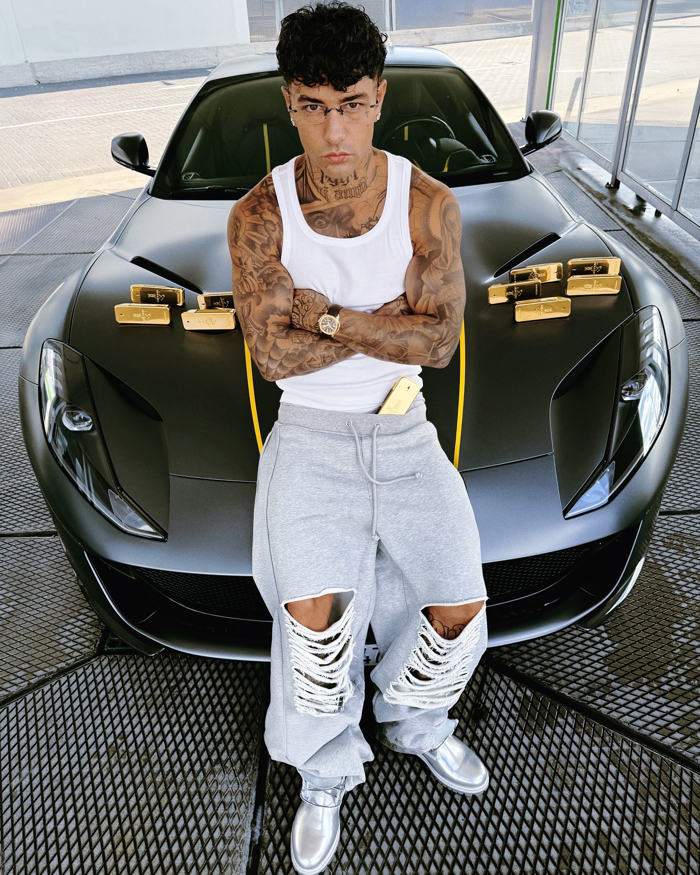 Instagram post by @tonyeffebaby777 for Rabanne. Caption reads: SUMMER FADES BUT THE SCENT STAYS, 1 MILLION....