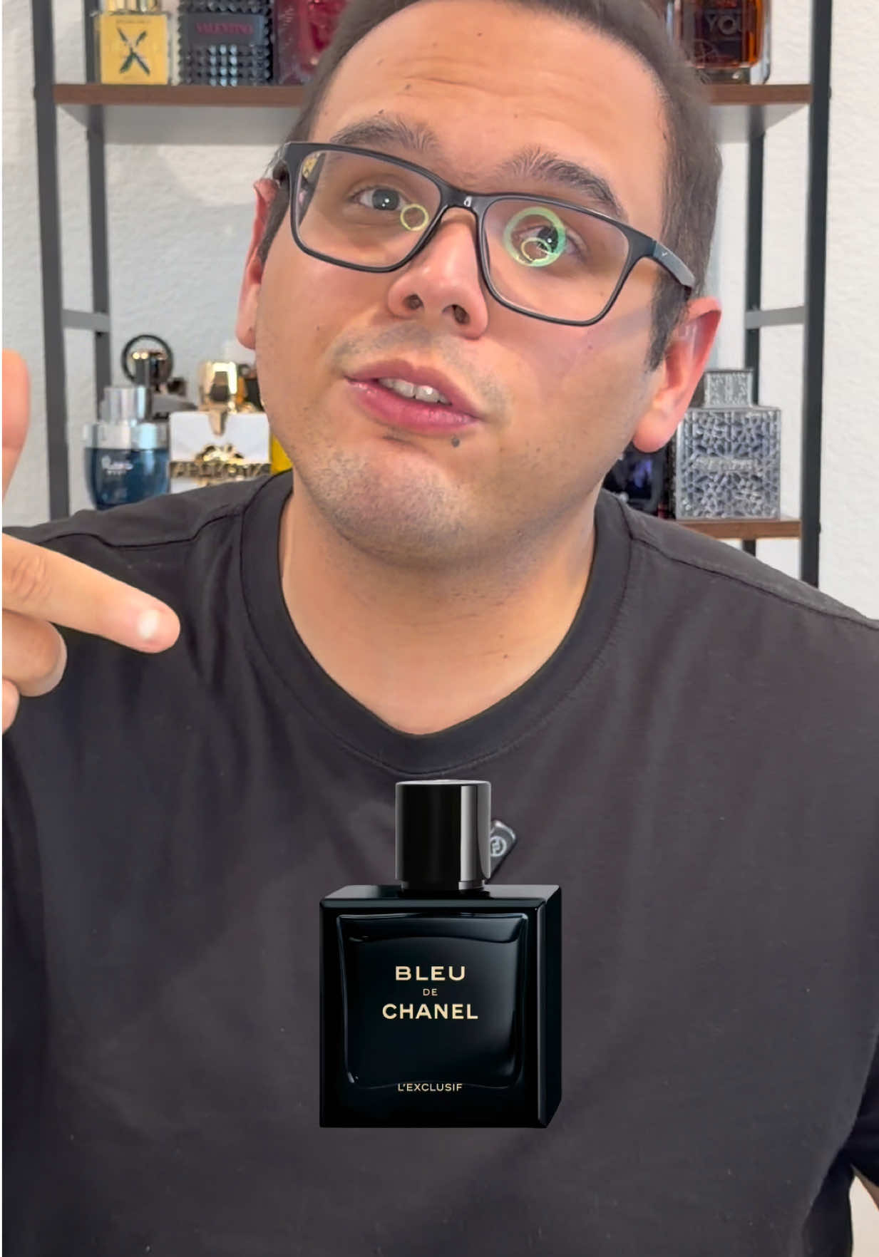 TikTok post by @sprayedupjuan for Beauty House. Caption reads: Nuevo Rayhaan Nocturno Elixir @BeautyHouse US 🫡....