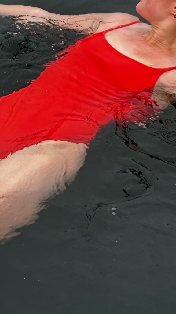 Instagram post by @astridcalduch for Organic Basics. Caption reads: We had the coziest time bringing together 60 of....