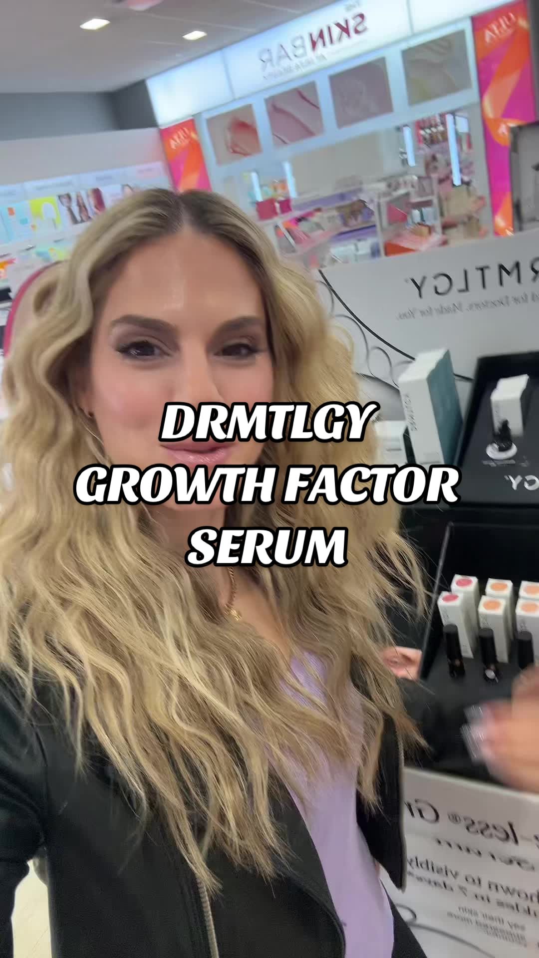 TikTok post by @kellykrugerbrooks for DRMTLGY. Caption reads: [...] One of my fav finds of 2025 @DRMTLGY....