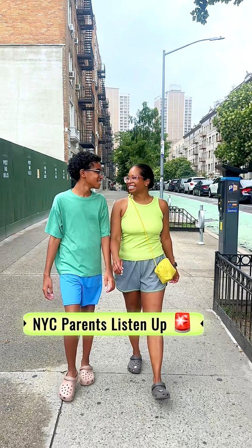 Instagram post by @nycmamaplus2 for Talkspace. Caption reads: As a pediatric nurse living in New York City, I’ve....