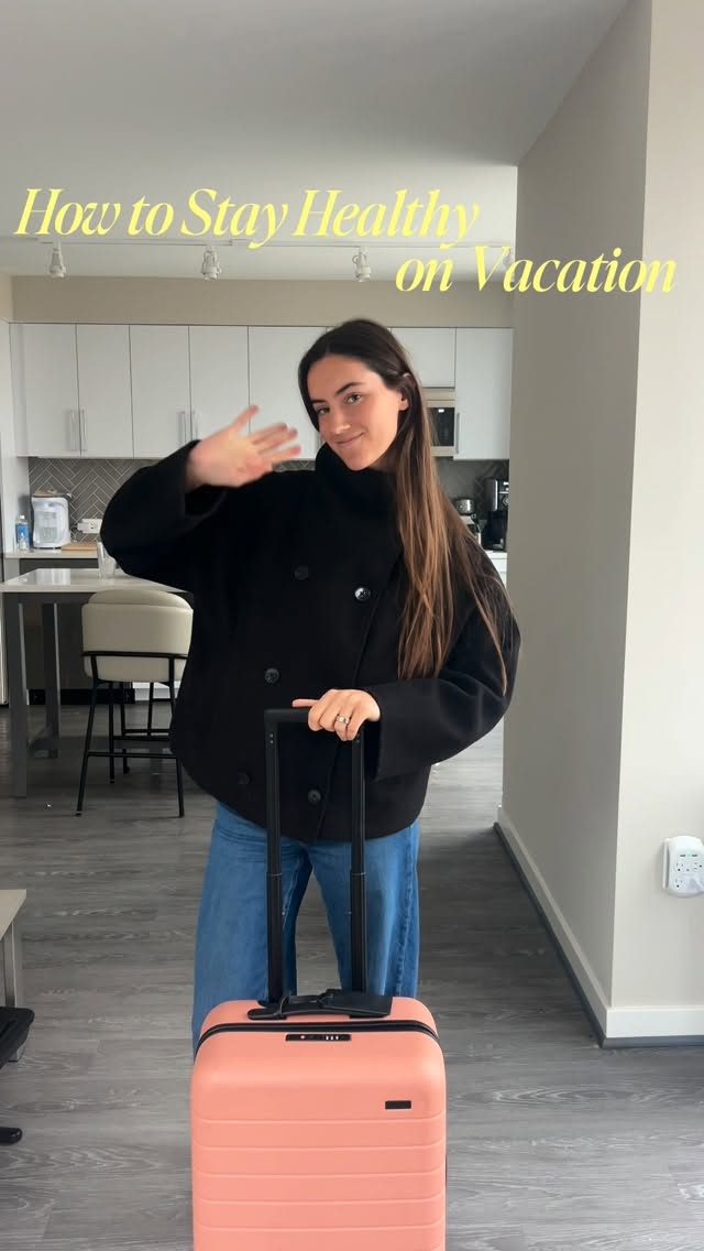 Instagram post by @morganstuphealth for BON CHARGE. Caption reads: Just a few of my health non negotiables while....