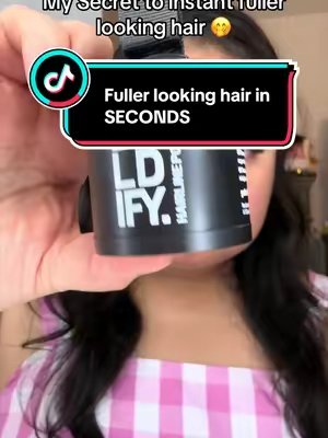 TikTok post by @flowerstassie for BOLDIFY. Caption reads: [...] instant confidence booster! My go-to....