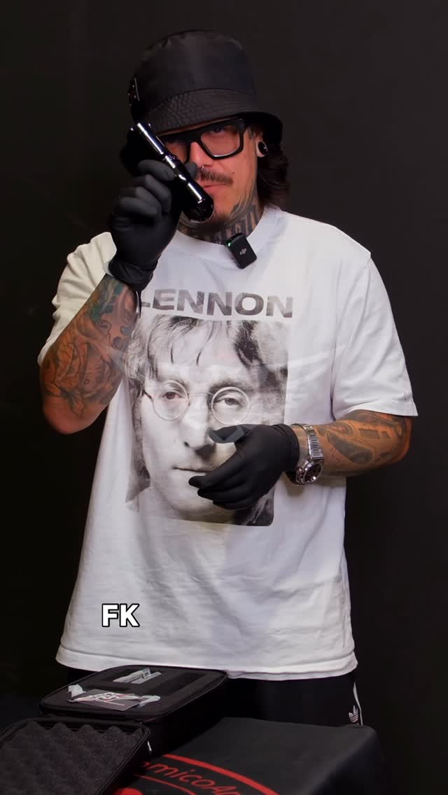 Instagram post by @yomicoart for Fkirons. Caption reads: 👉 “Definitely the FK ONE Adjust is not only one....