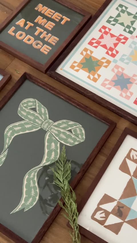 Instagram post by @hellominibianco for Opposite Wall. Caption reads: Happy New Year to all! Hope you had a lovely....