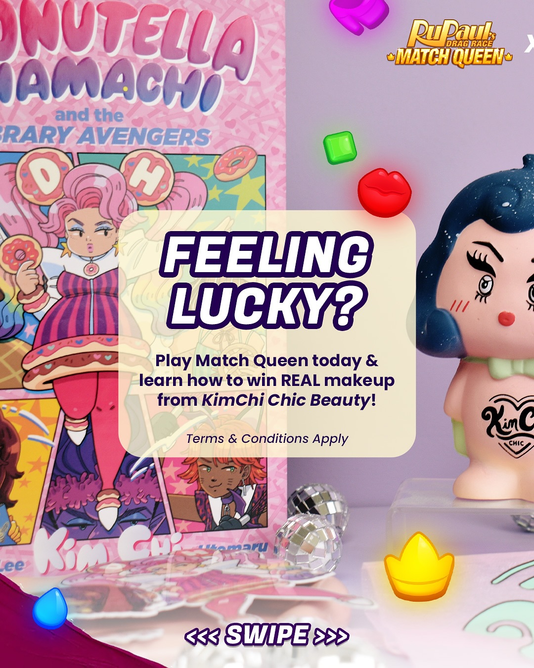 Instagram post by @kimchi_chic for KimChi Chic Beauty. Caption reads: The ultimate glow-up is here!✨ Not only is....