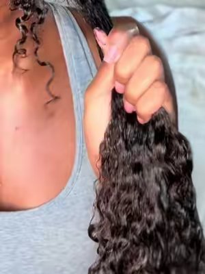 TikTok post by @kennedymarriiee for oVertone Color. Caption reads: [...] scalp care, better hair days w/ @oVertone....