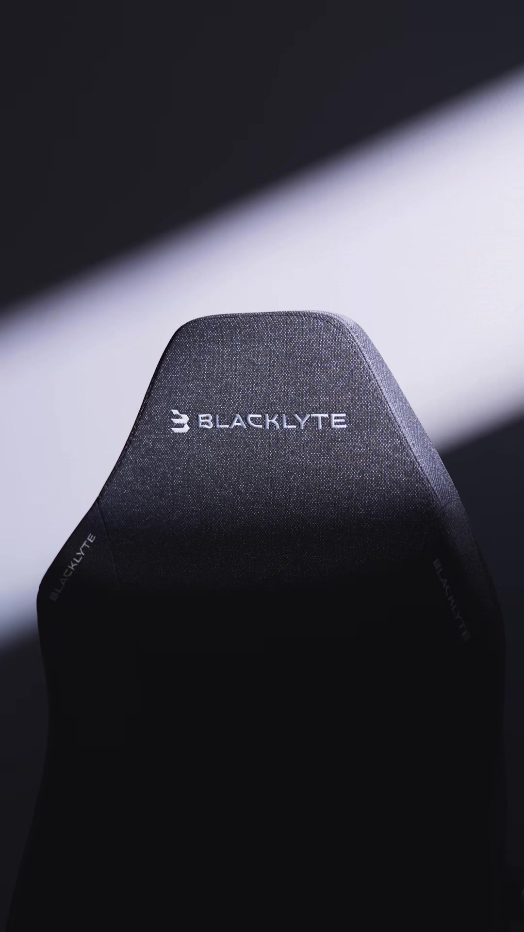 TikTok post by @ogrobbytv for Blacklyte. Caption reads: Need a new gaming chair? @blacklyte #Blacklyte....