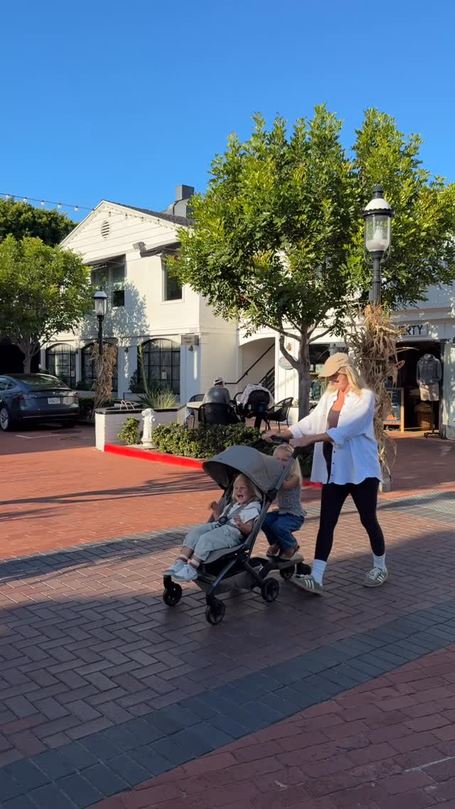 Instagram post by @taramichellebrose for Joolz. Caption reads: So excited for this stroller upgrade: the Joolz....