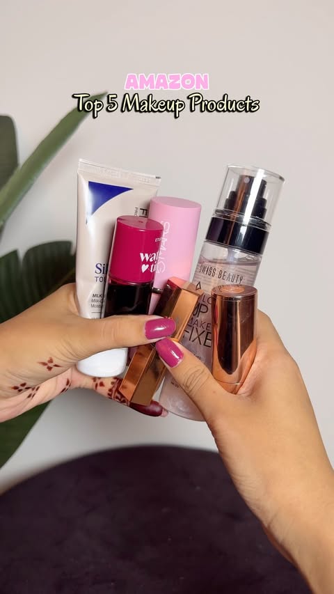 Instagram post by @justshine.12 for Amazon Beauty. Caption reads: Comment for Links✨🔗 . @amazonbeauty....