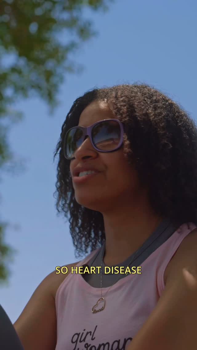 Instagram post by @percelldugger for American Heart Association. Caption reads: Heart disease is the number one cause of death....