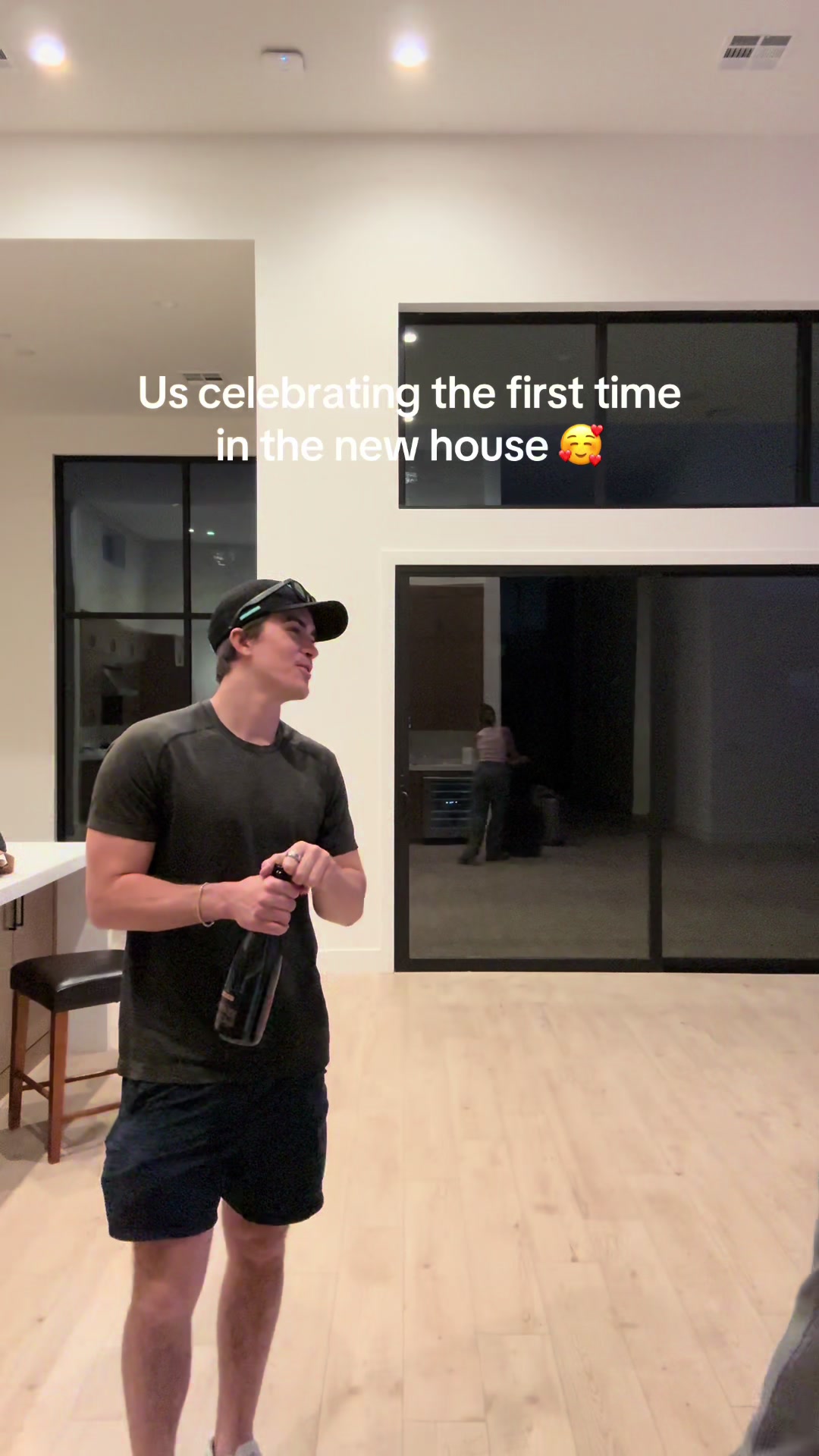 TikTok post by @daisyykent for Tiffany & Co.. Caption reads: said goodbye to our @Tiffany&Co. champagne glasses....