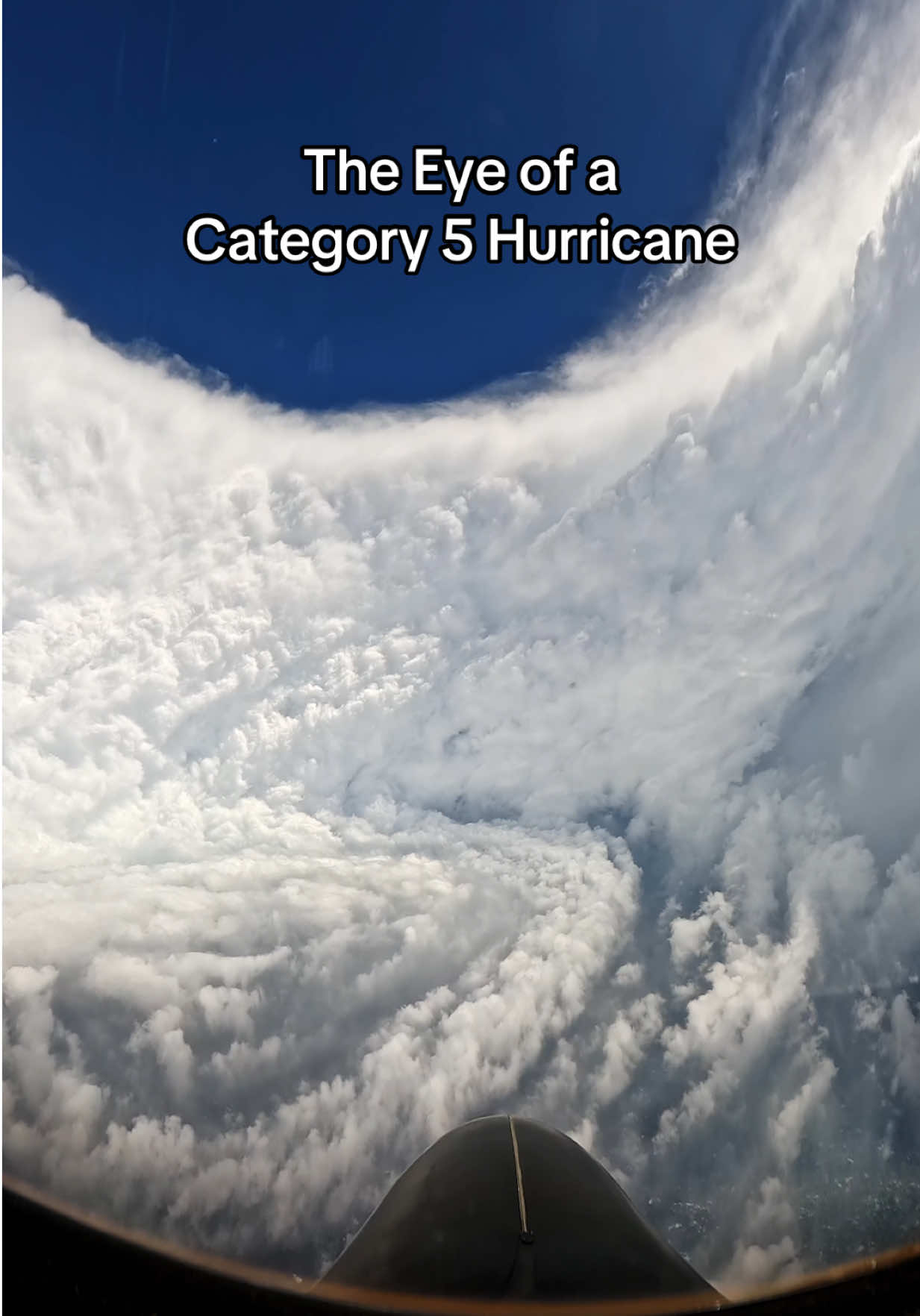 TikTok post by @gopro for UNICEF. Caption reads: Hurricane Melissa’s deadly landfall devastated....