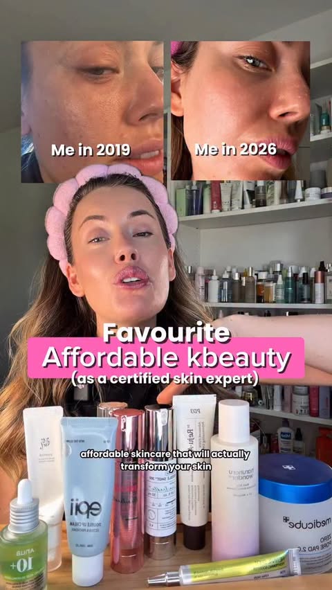 Instagram post by @glowforyourskins for YesStyle. Caption reads: [...] 15 K-beauty products to get during the....