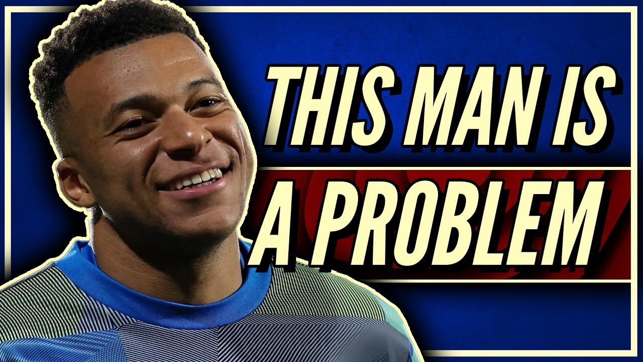 YouTube post by @FootballIconic for MANSCAPED. Caption reads: How GOOD Is Kylian Mbappé, Really?.
