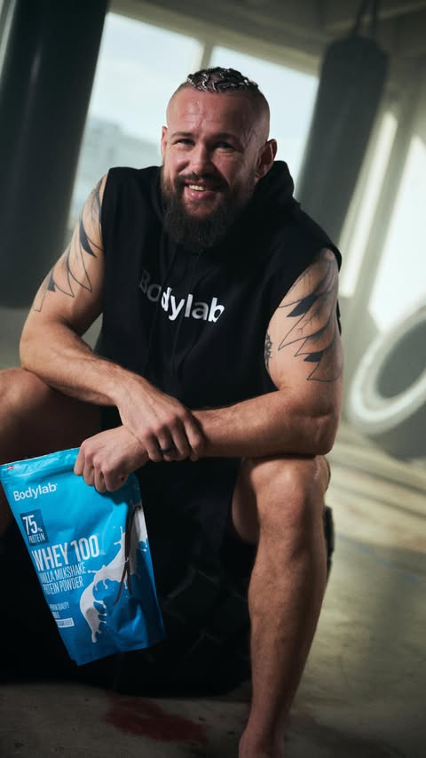 Instagram post by @dalbymma for Bodylab. Caption reads: Get back with your training routines! At @bodylab....