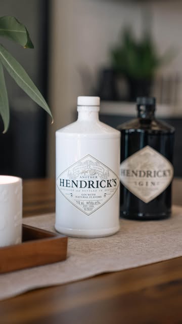 Instagram post by @mrrlittle for HENDRICK'S GIN. Caption reads: [...] I want to try something different.....
