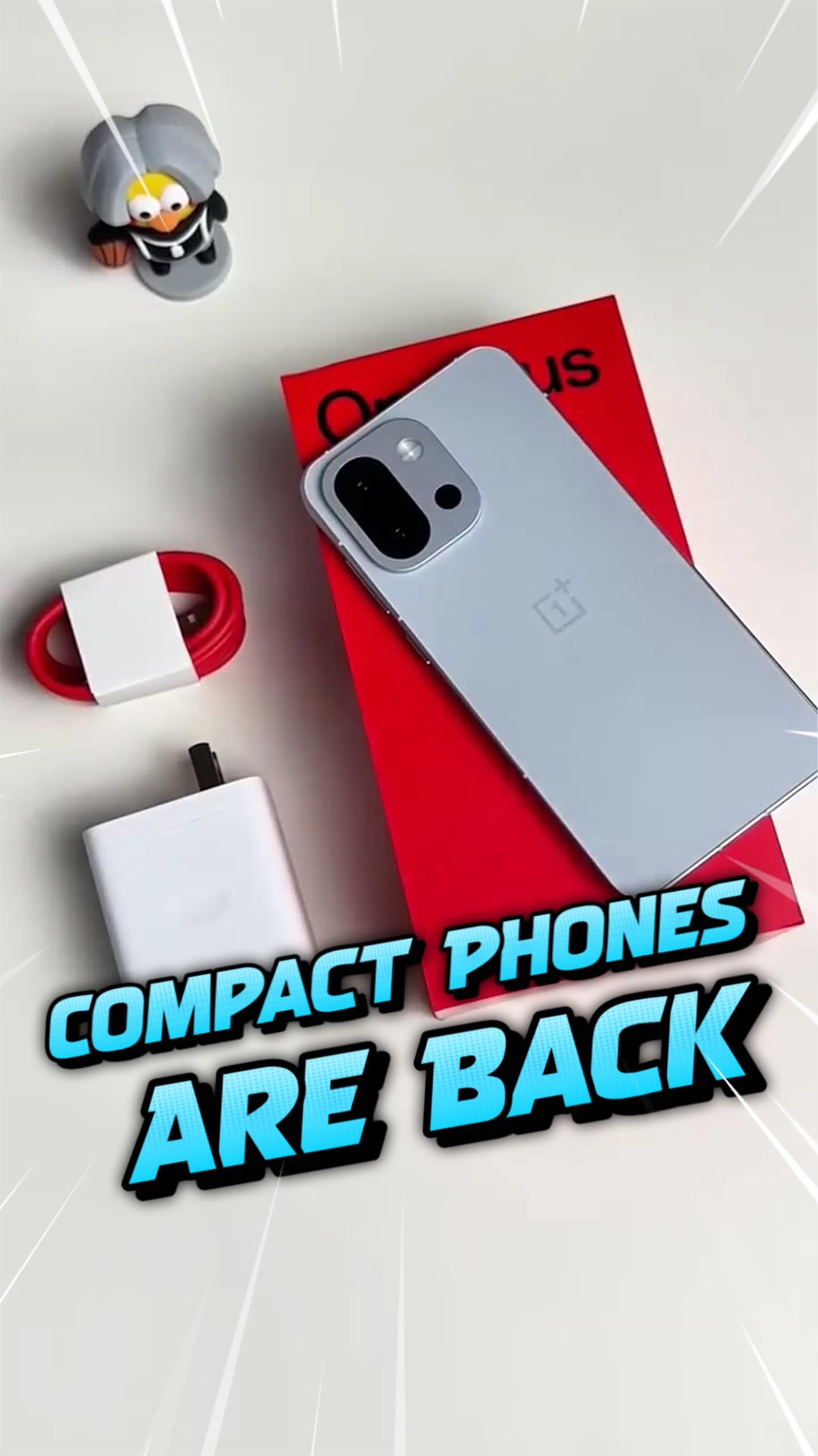 Instagram post by @rvtechtamil for OnePlus India. Caption reads: Compact Phones are Back💥OnePlus 13s is....