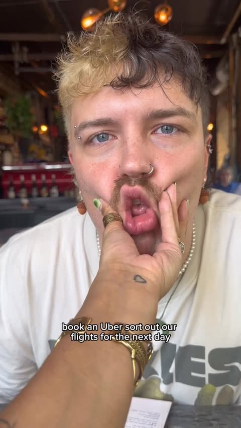 Instagram post by @jakekneesh for Holafly. Caption reads: [...] be okay as long as you you have the....