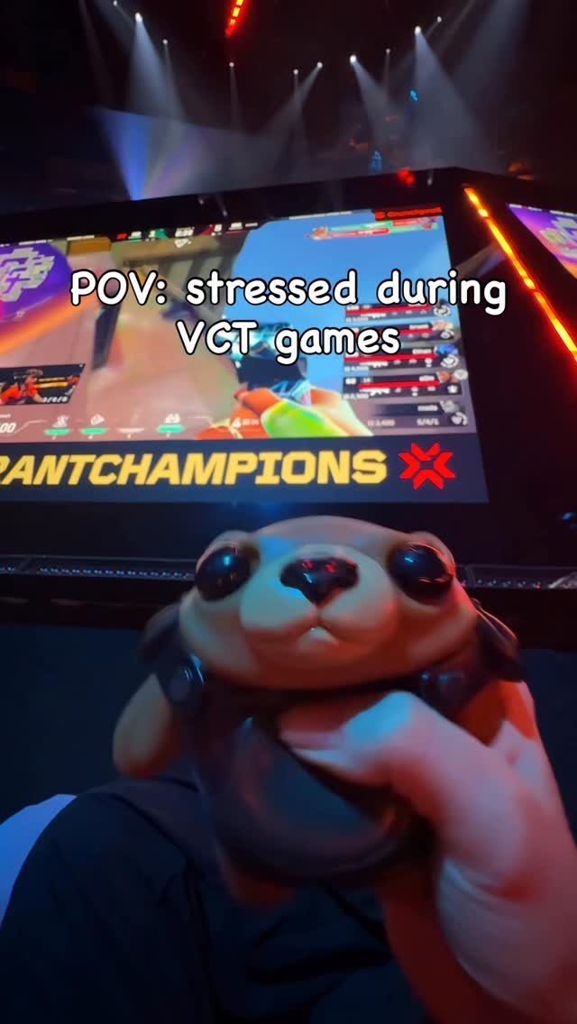 Instagram post by @ailincia for Riot Games. Caption reads: So stressing watching these games 😭 someone help....