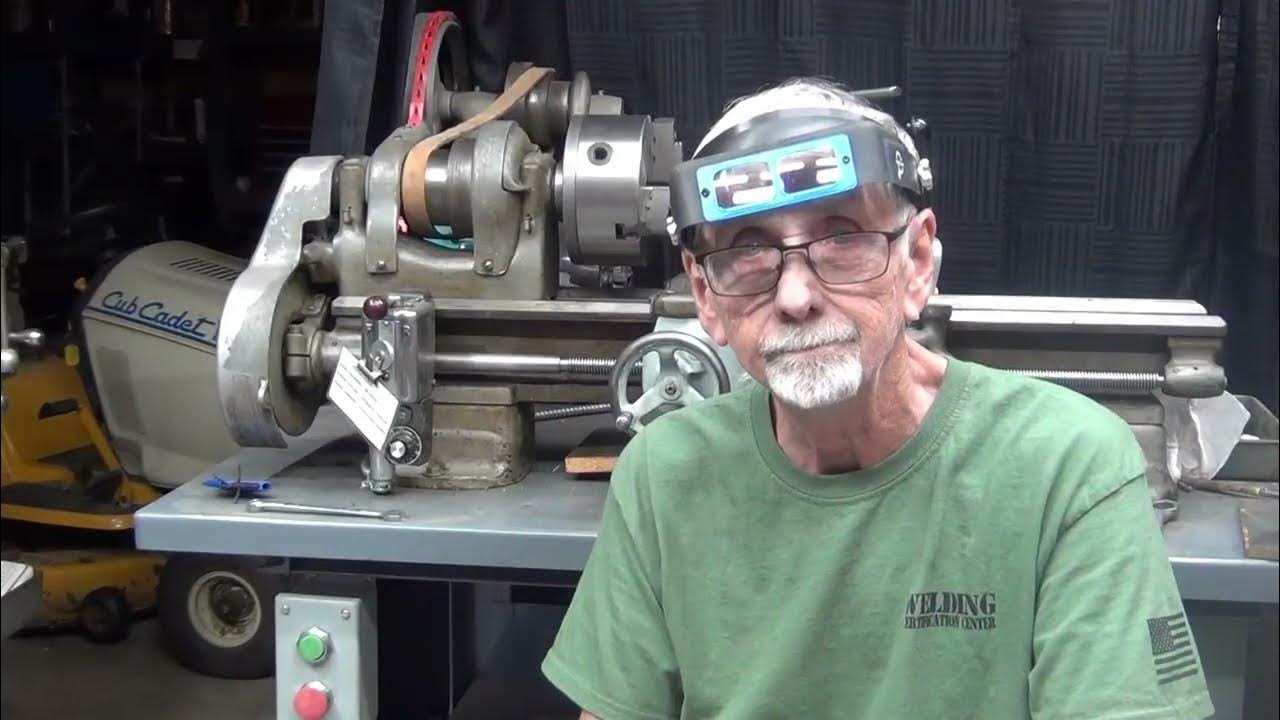 YouTube post by @mrpete222 for VEVOR. Caption reads: IMPROVING the VEVOR 3-JAW CHUCK .