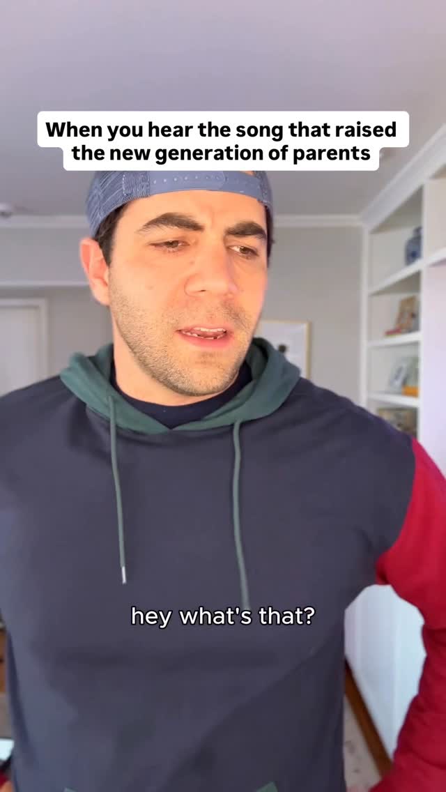 Instagram post by @jon.thedad for Fisher-Price. Caption reads: Purple Monkey memories hit hard 🥹🐵🌴....