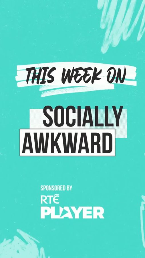 Instagram post by @brandoncaulfield for The Socially Awkward Podcast. Caption reads: [...] on YouTube. The Socially Awkward Podcast is....